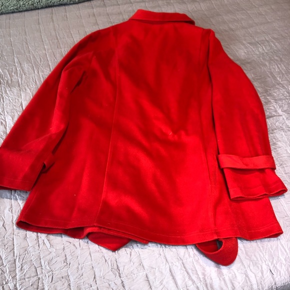 Collections Etc Vintage Red Jacket sz M - Picture 4 of 4